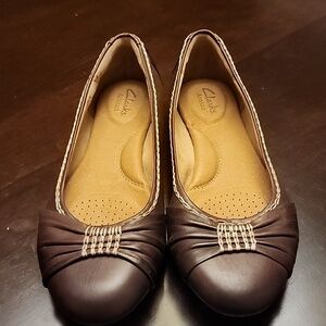 Clarks Artisan Women's Aldea Abode Flats Slip On Shoes Size 6.5